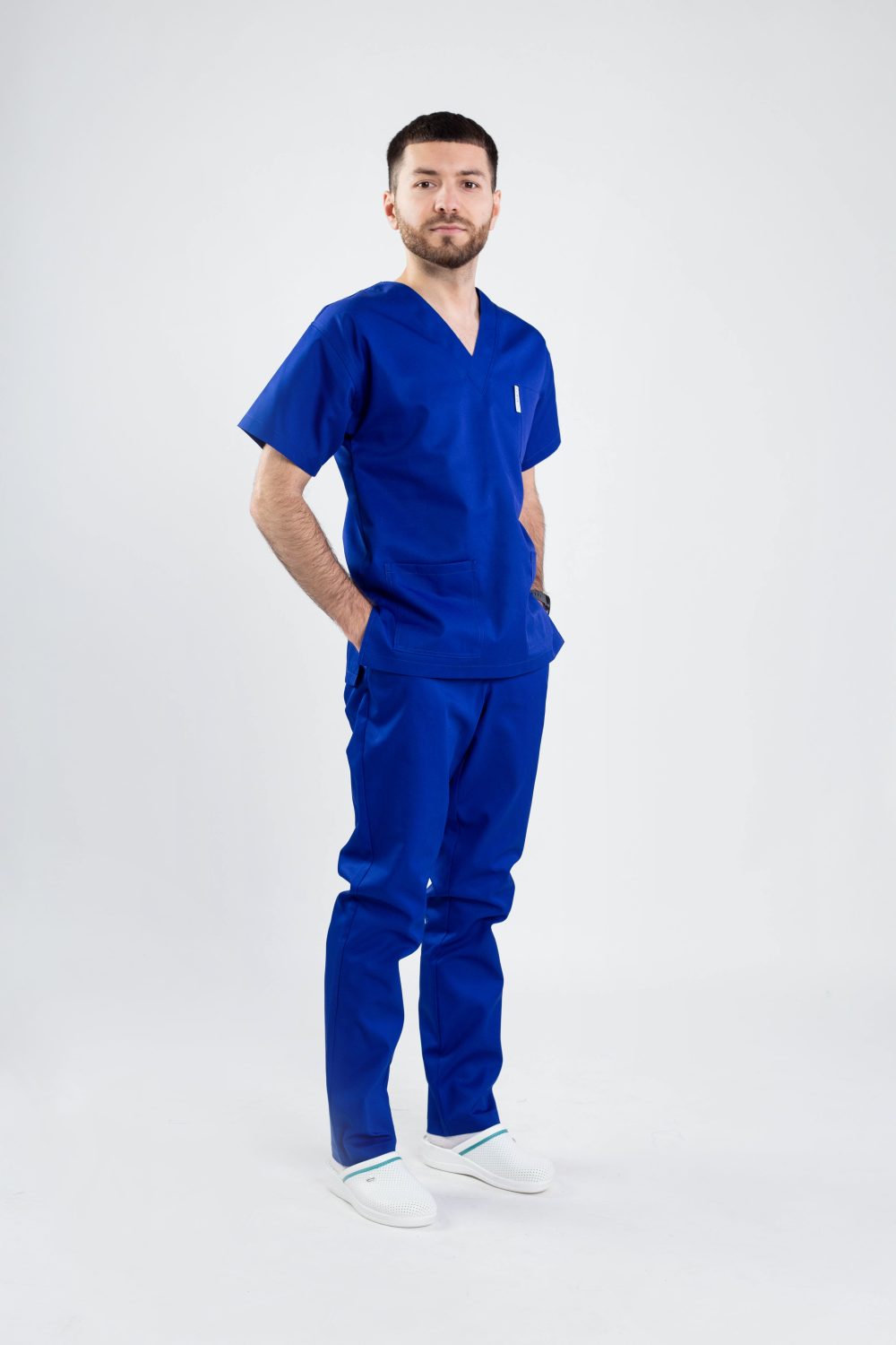 compleu costum medical barbati dame de calitate colorat