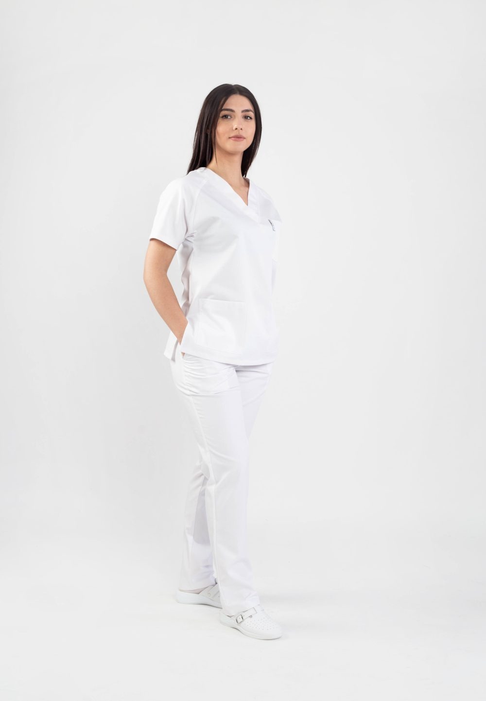 costum medical doua piese colorat