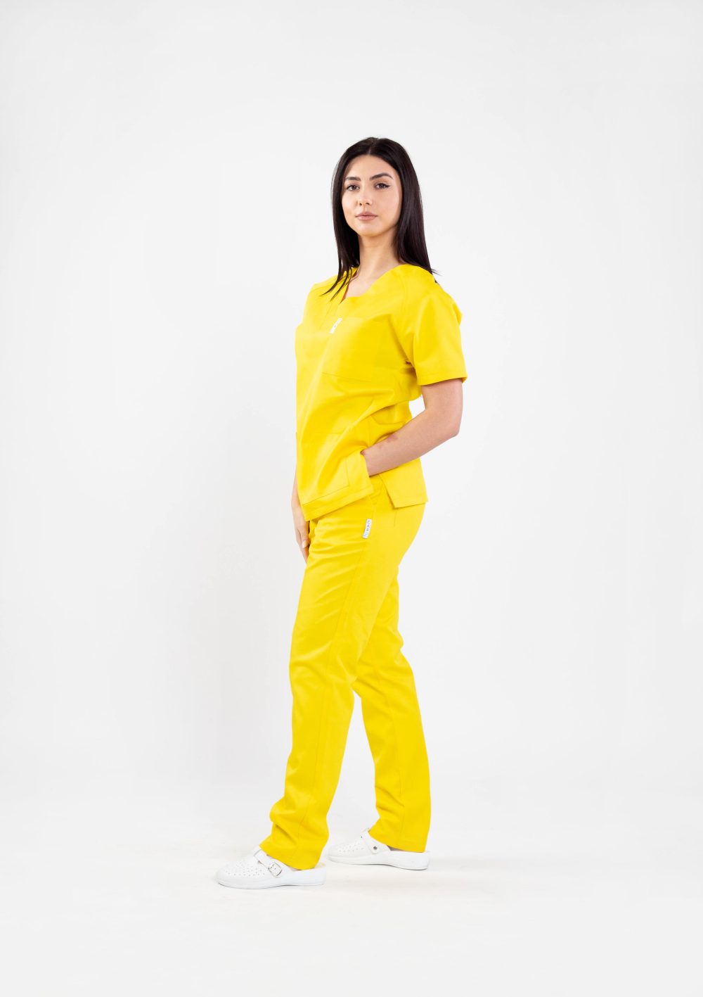 costum medical doua piese colorat