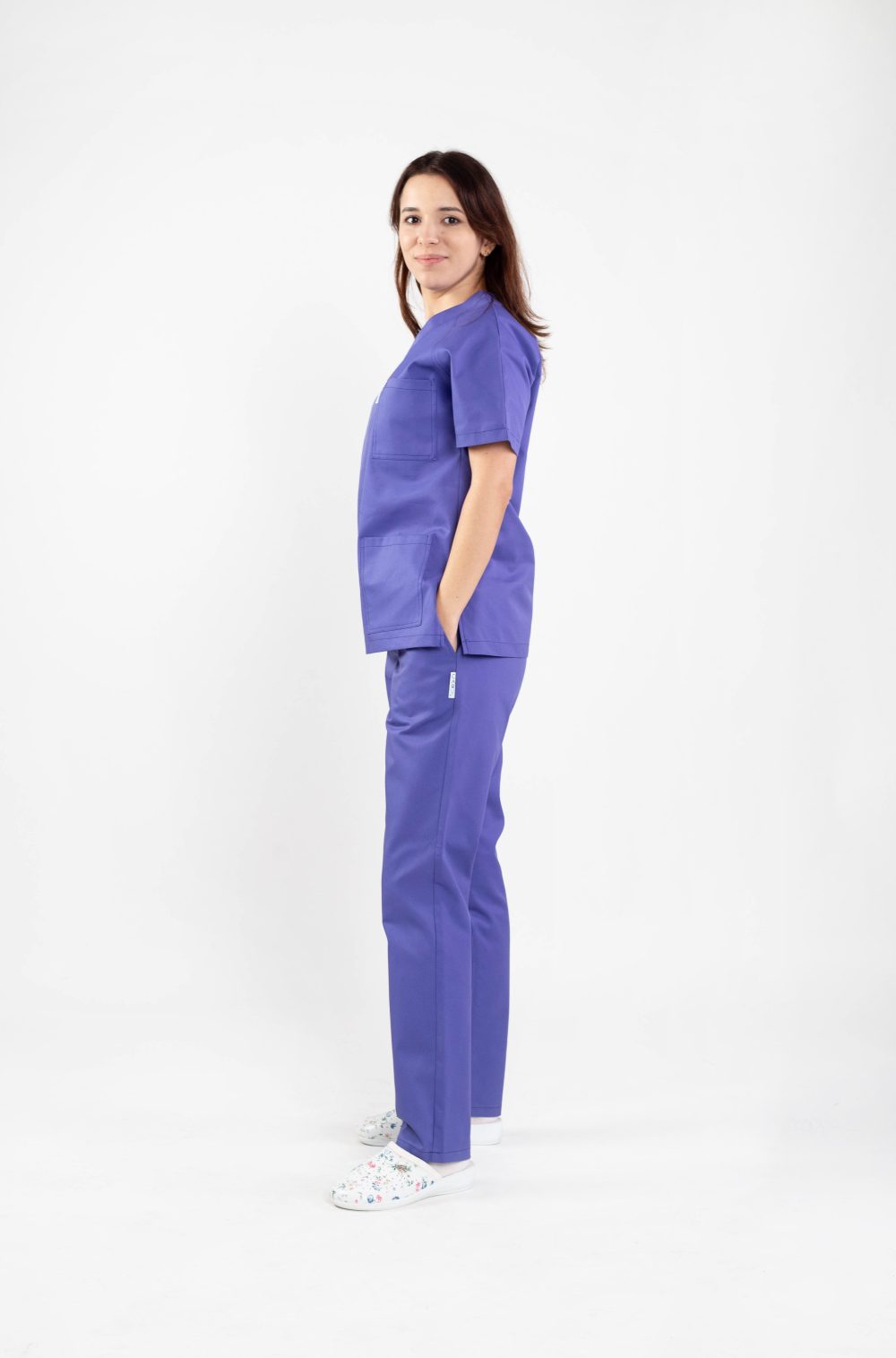 costum medical doua piese colorat