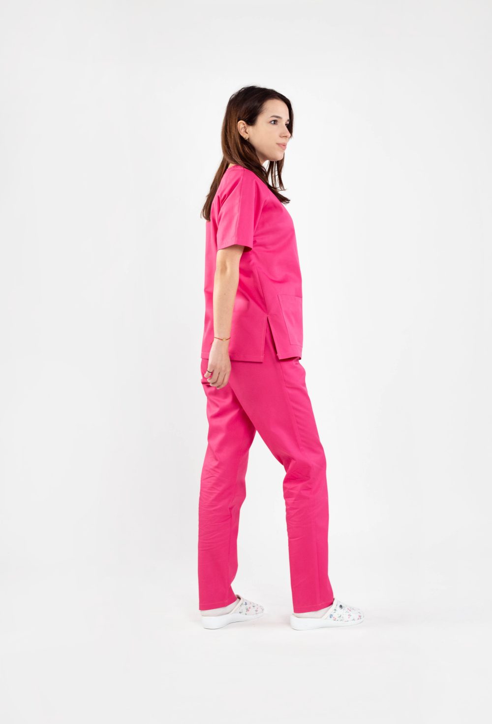 costum medical doua piese colorat