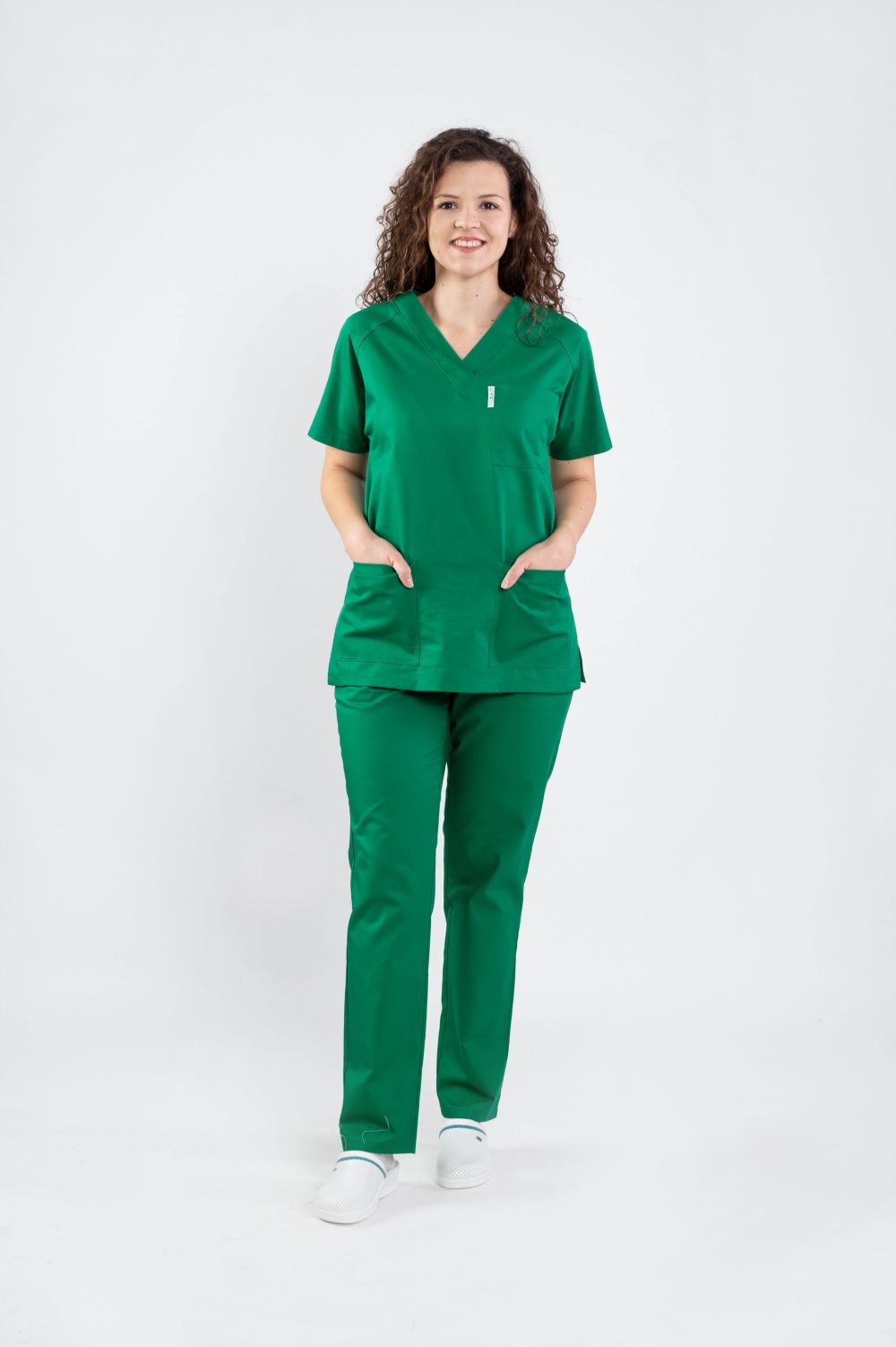 costum medical doua piese colorat