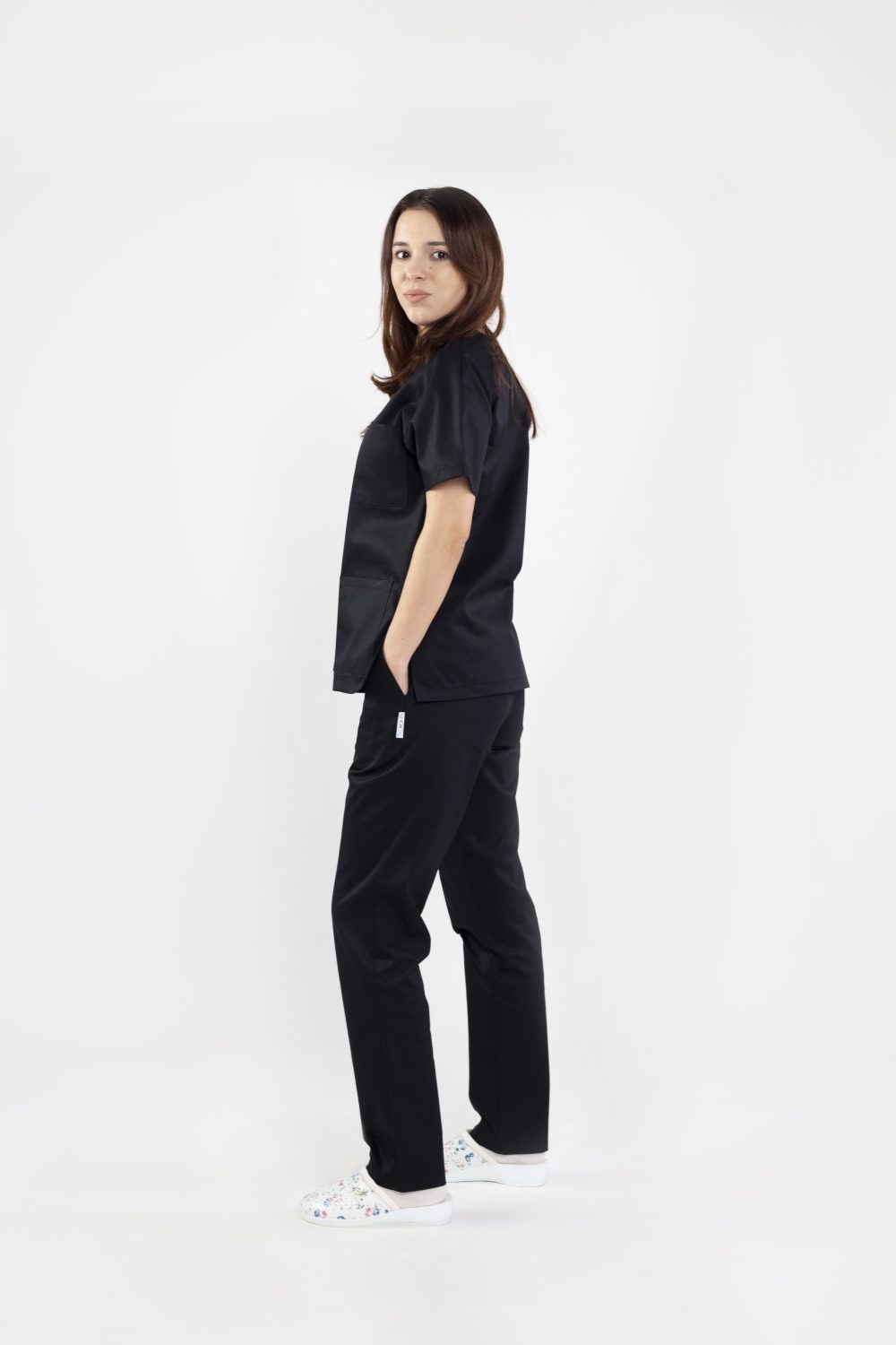 pantalon medical cu snur unisex