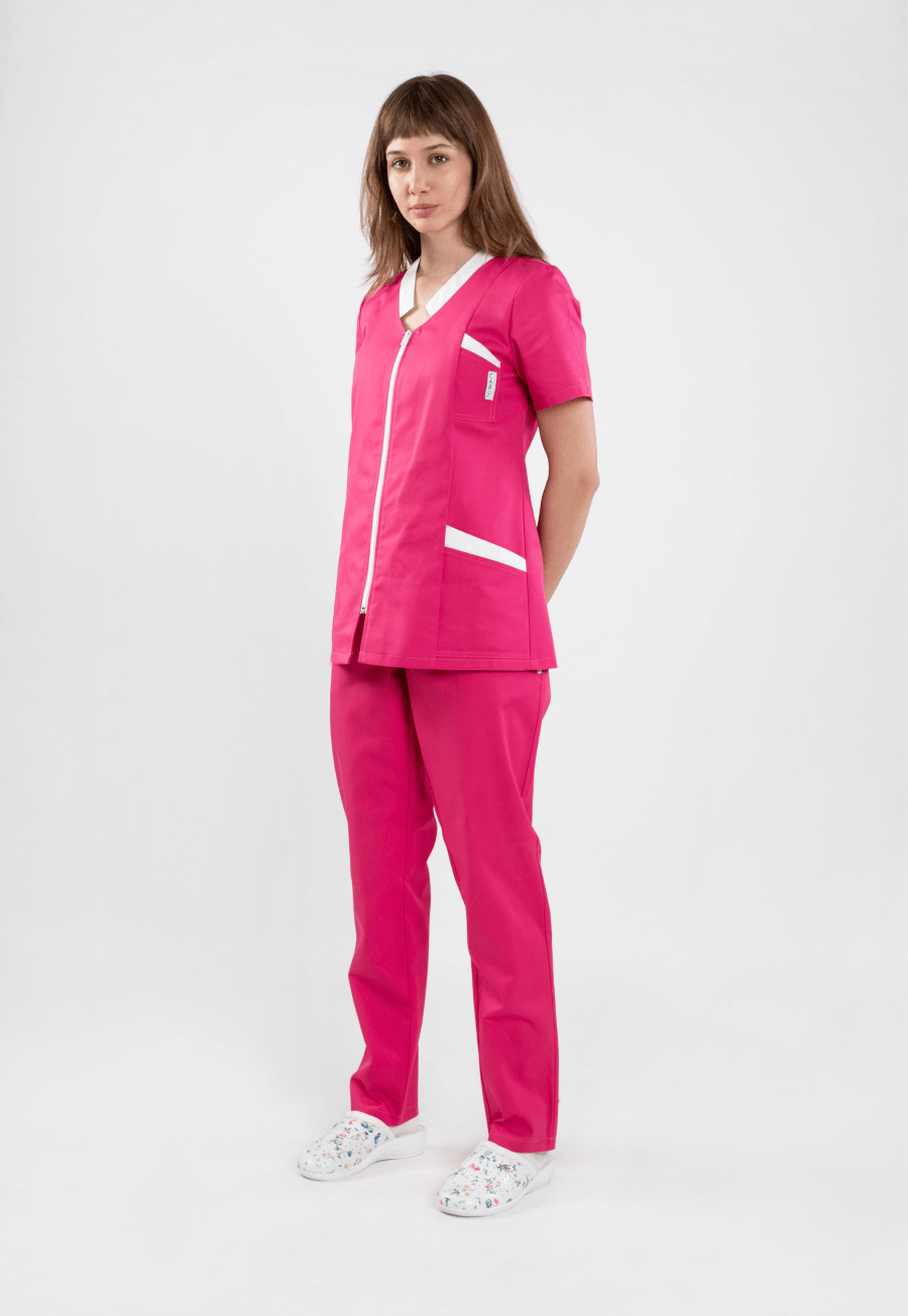 Costum Medical Colorat Ioana